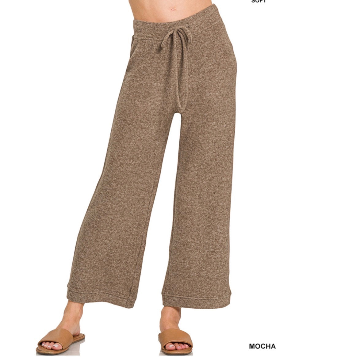 Soft Cropped Pants