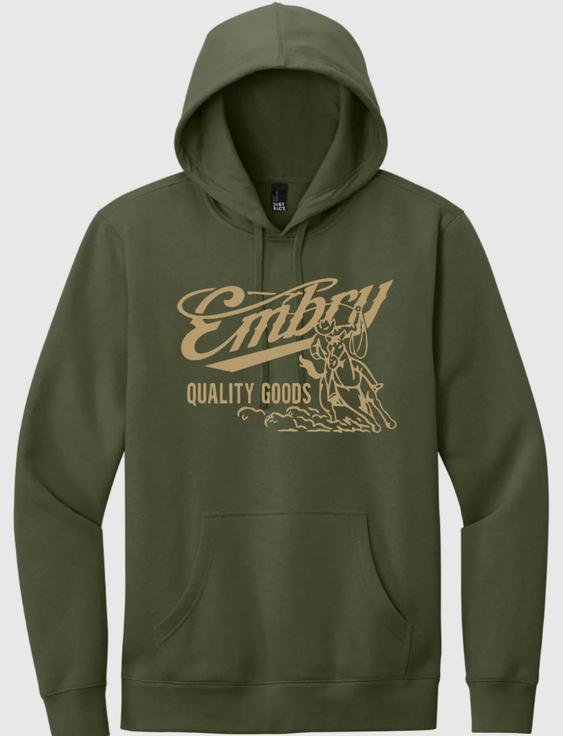 Embry Men’s Green Hoodie