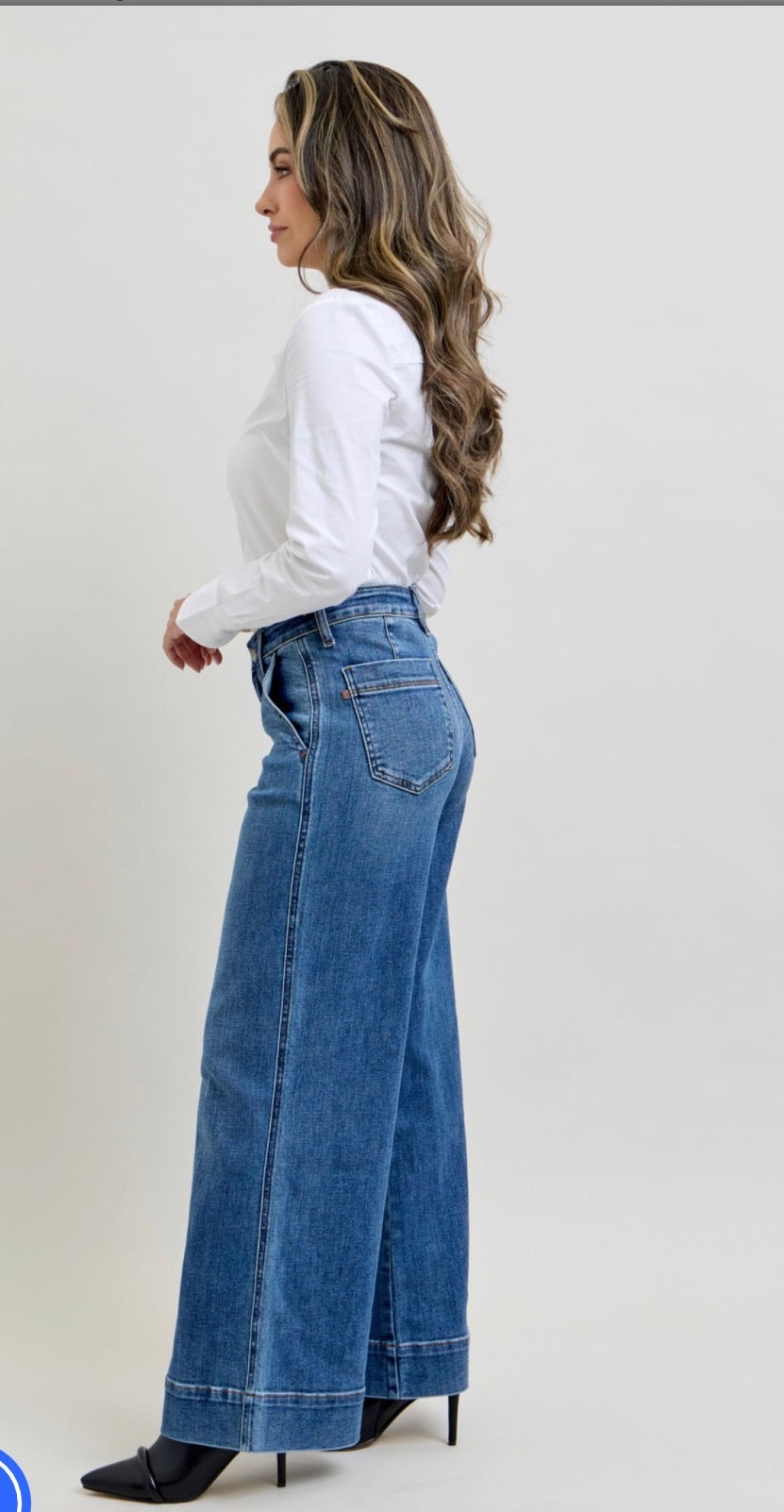 JB Petite Trousers Retro Wide