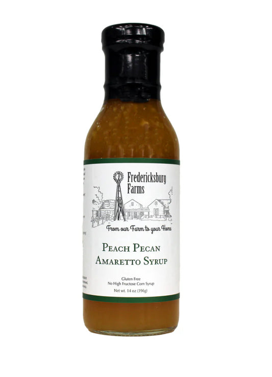 Fredericksburg Farms Peach Pecan Amaretto Syrup