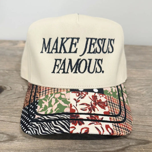 Poppy and Pine Make Jesus Famous Hat
