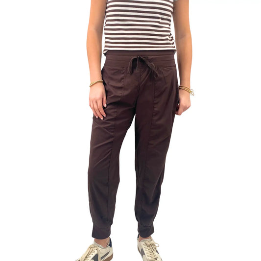 LULU MAC Brown Joggers - Women's Comfortable jogger pants