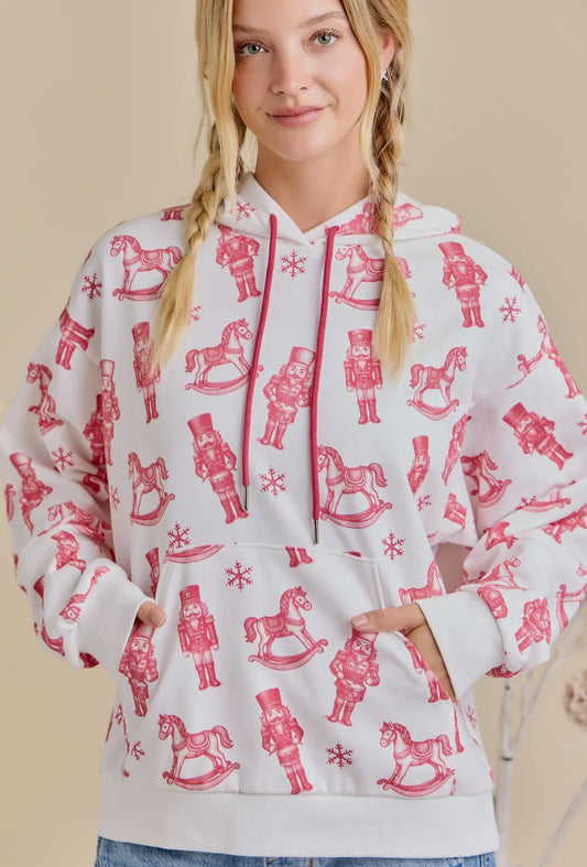 Cozy Fleece Christmas Hoodie