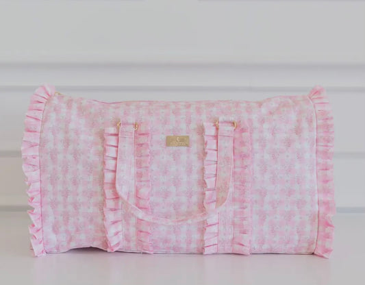 Ruffled Duffle Bag
