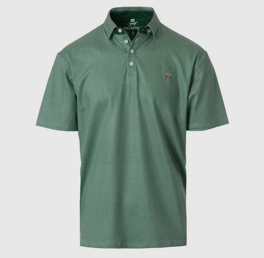 Fieldstone Men’s Green Polo