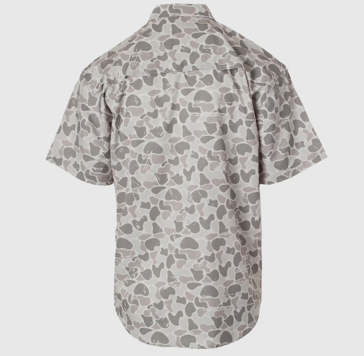 Men’s Light Camo Button Down