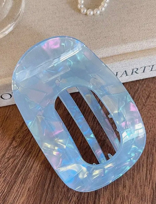 Iridescent Colored Claw Clip