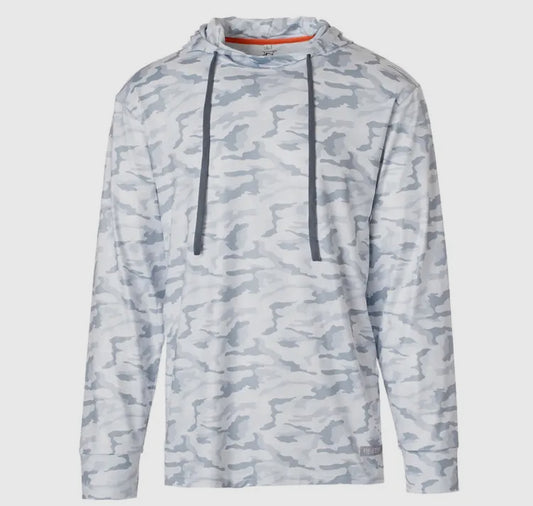 Men’s White Camo Pullover