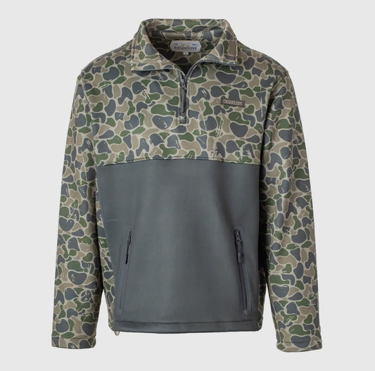 Fieldstone Backwoods Camo Quarter Zip Fleece