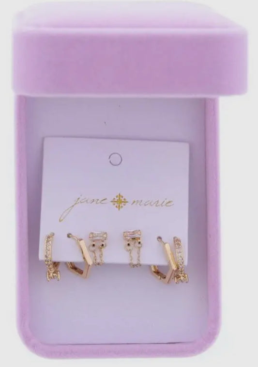 Gold Variety of Hoops