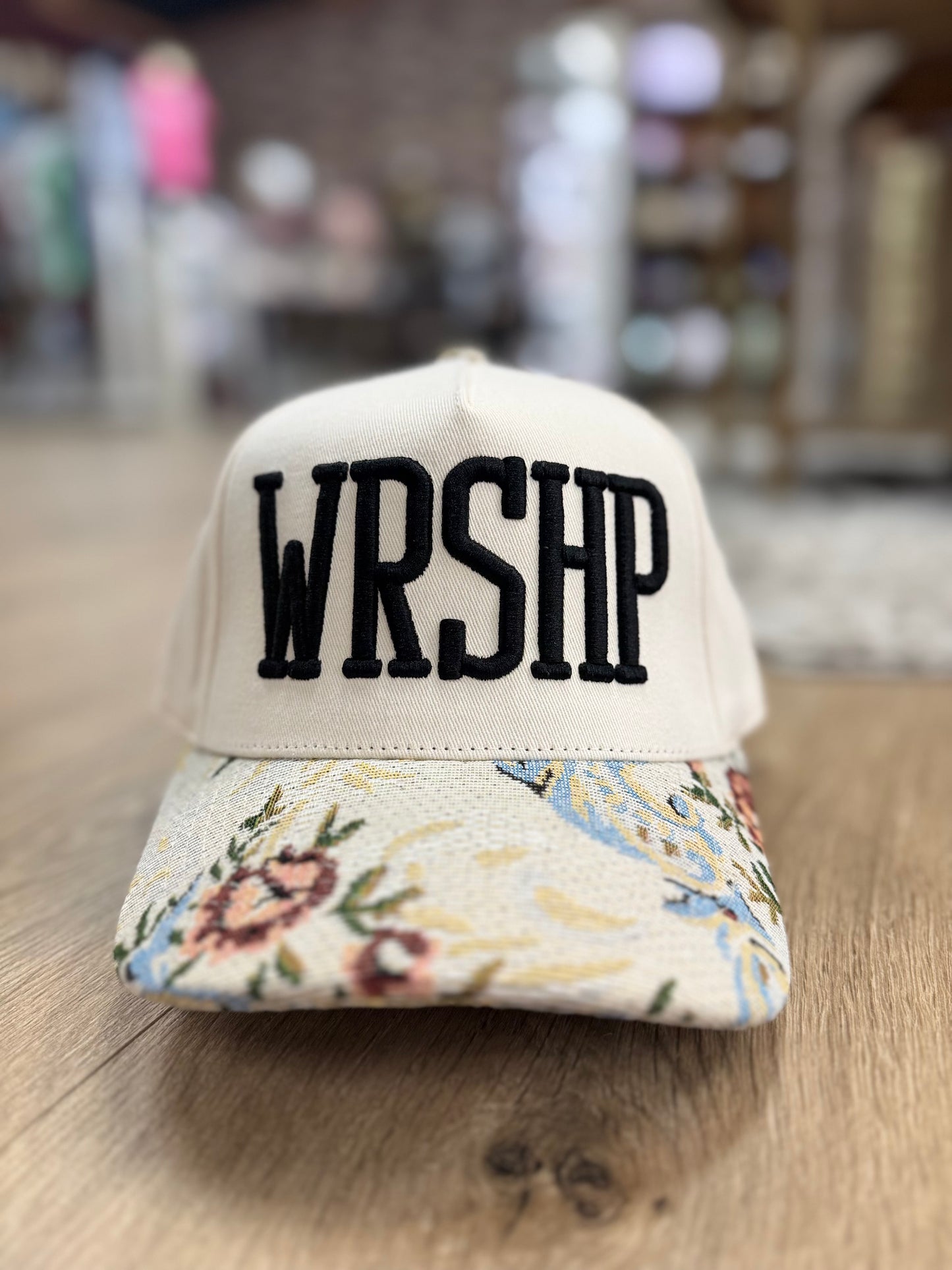 WRSHP Puff Embroidered Hat