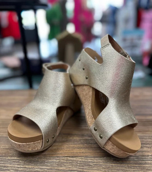 Very G Atlas Wedge - gold