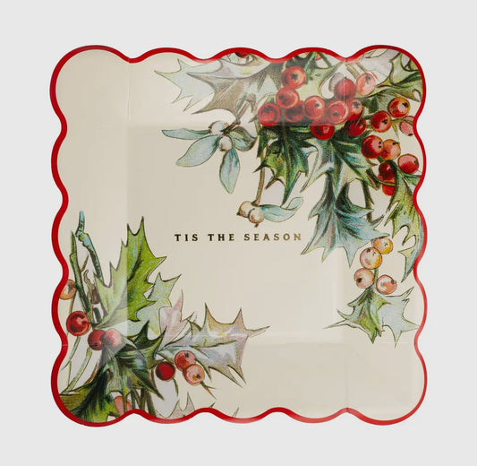 Tis the Season Paper Plate