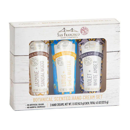 San Francisco Soap Co 3pc Hand Cream Set