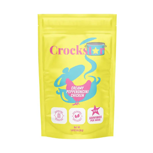 Crockstar Creamy Pepperoncini Chicken