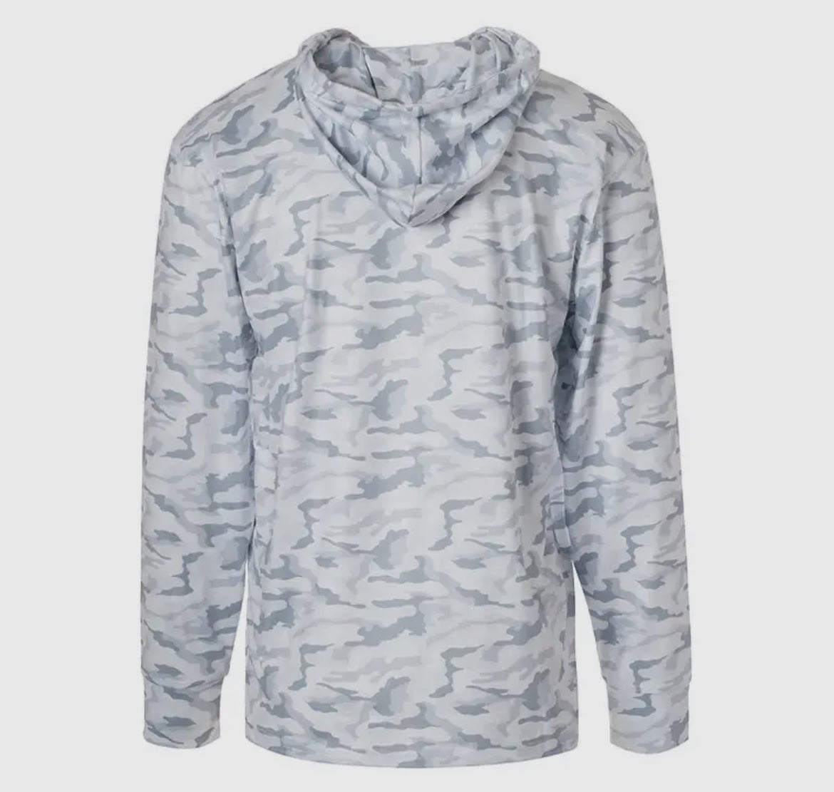 Men’s White Camo Pullover