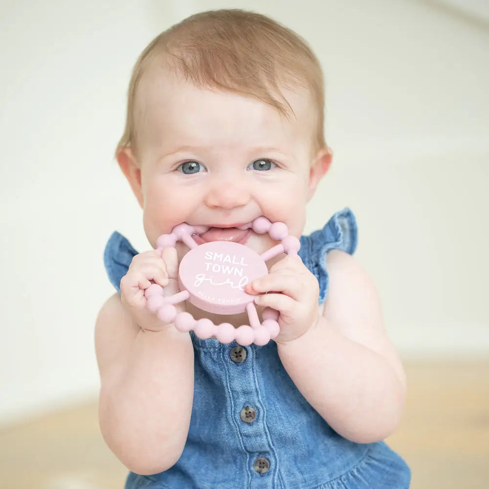 Bella Tunno "Single and Unemployed" "Small Town Girl" Happy Teether