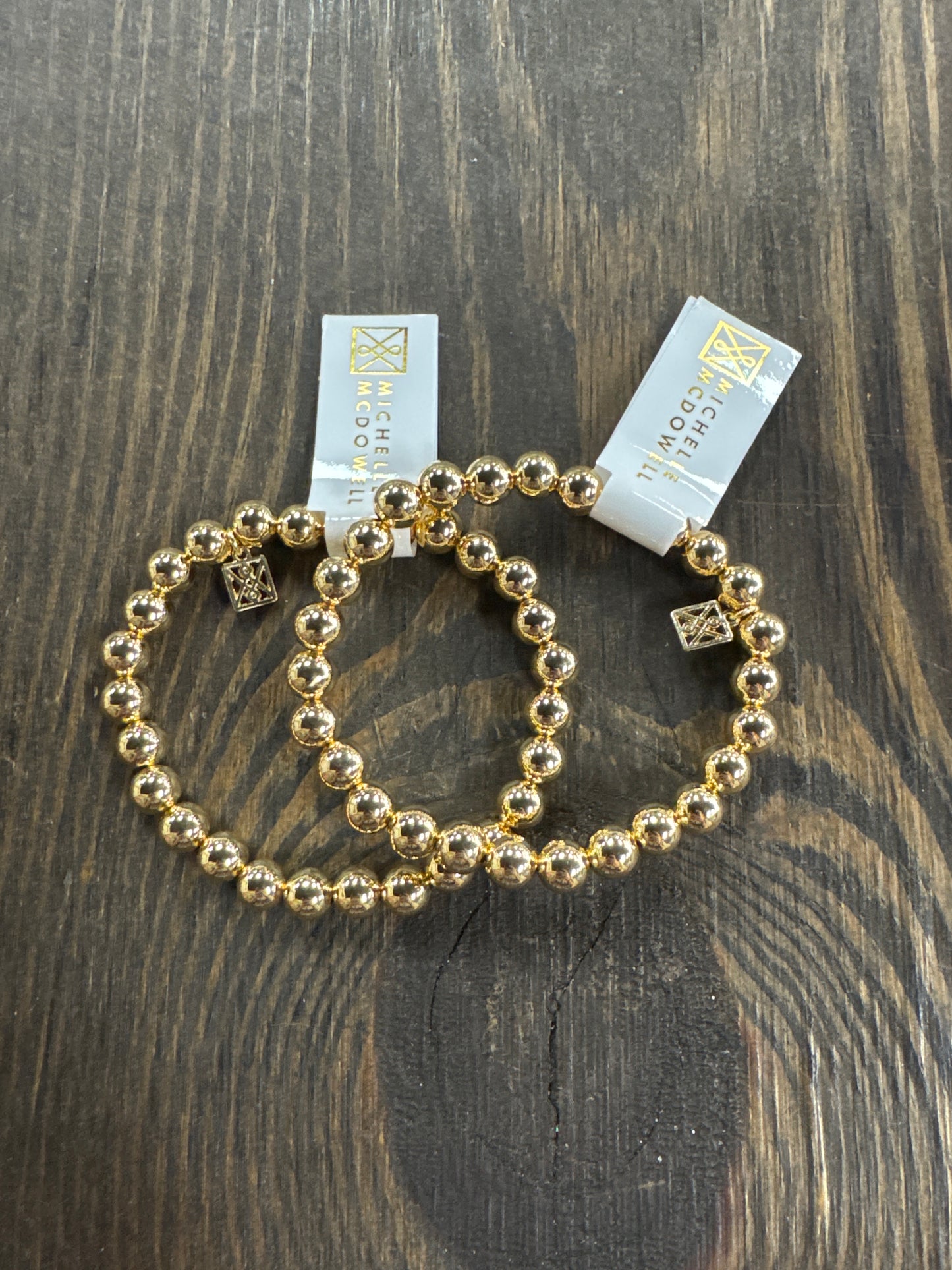 Michelle McDowell Shiny Gold Bracelet