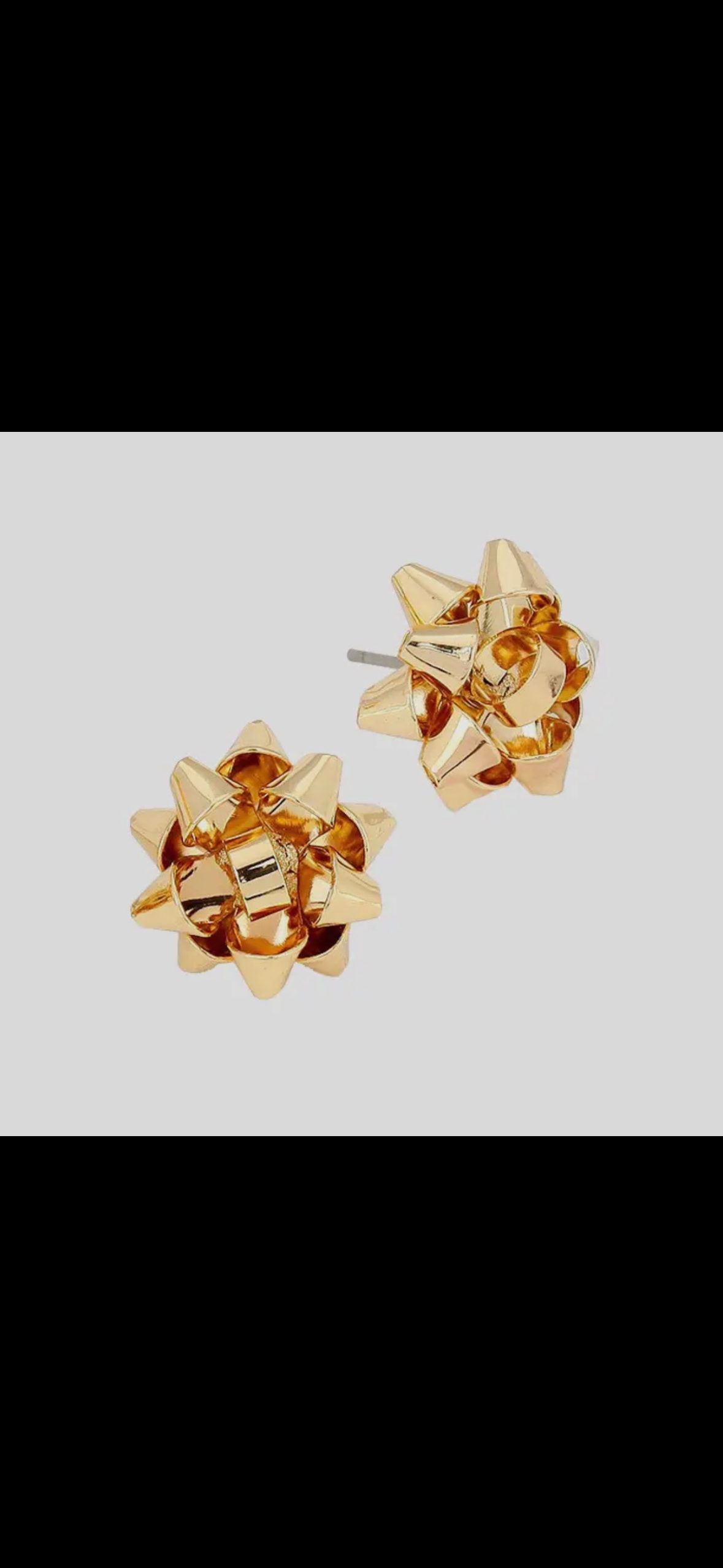 Christmas Bow Earrings