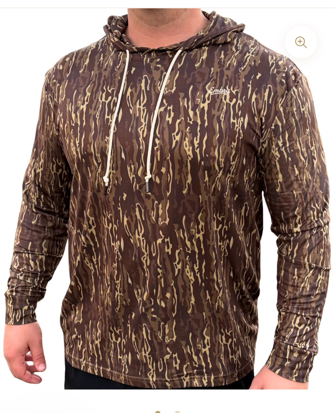 Embry Outdoors Camo Pullover