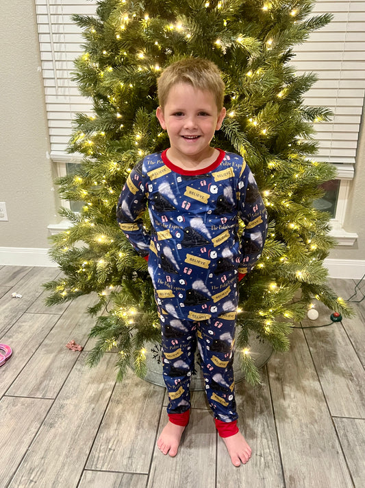 Polar Express kids pajamas