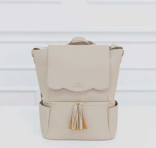 Hollis nude diaper bag