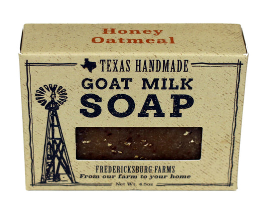 Fredericksburg Farms Honey Oatmeal Goat Milk Soap