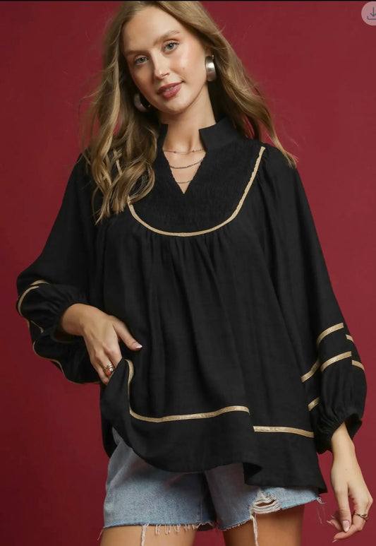 Boho Peasant Blouse