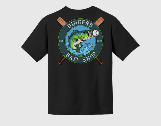Baller Lifestyle Dingers Bait Shop Youth Tee