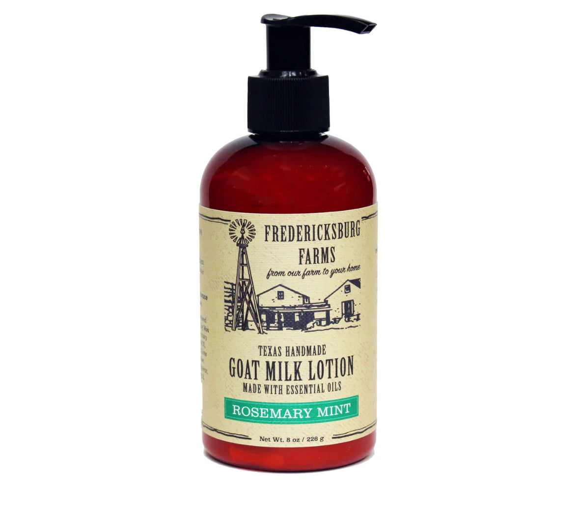 Fredericksburg Farms Rosemary Mint Goat Milk Lotion