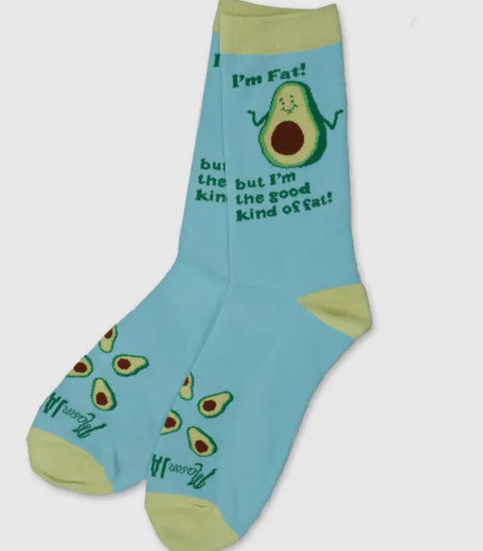 I'm Fat, But I'm The Good Kind Of Fat socks