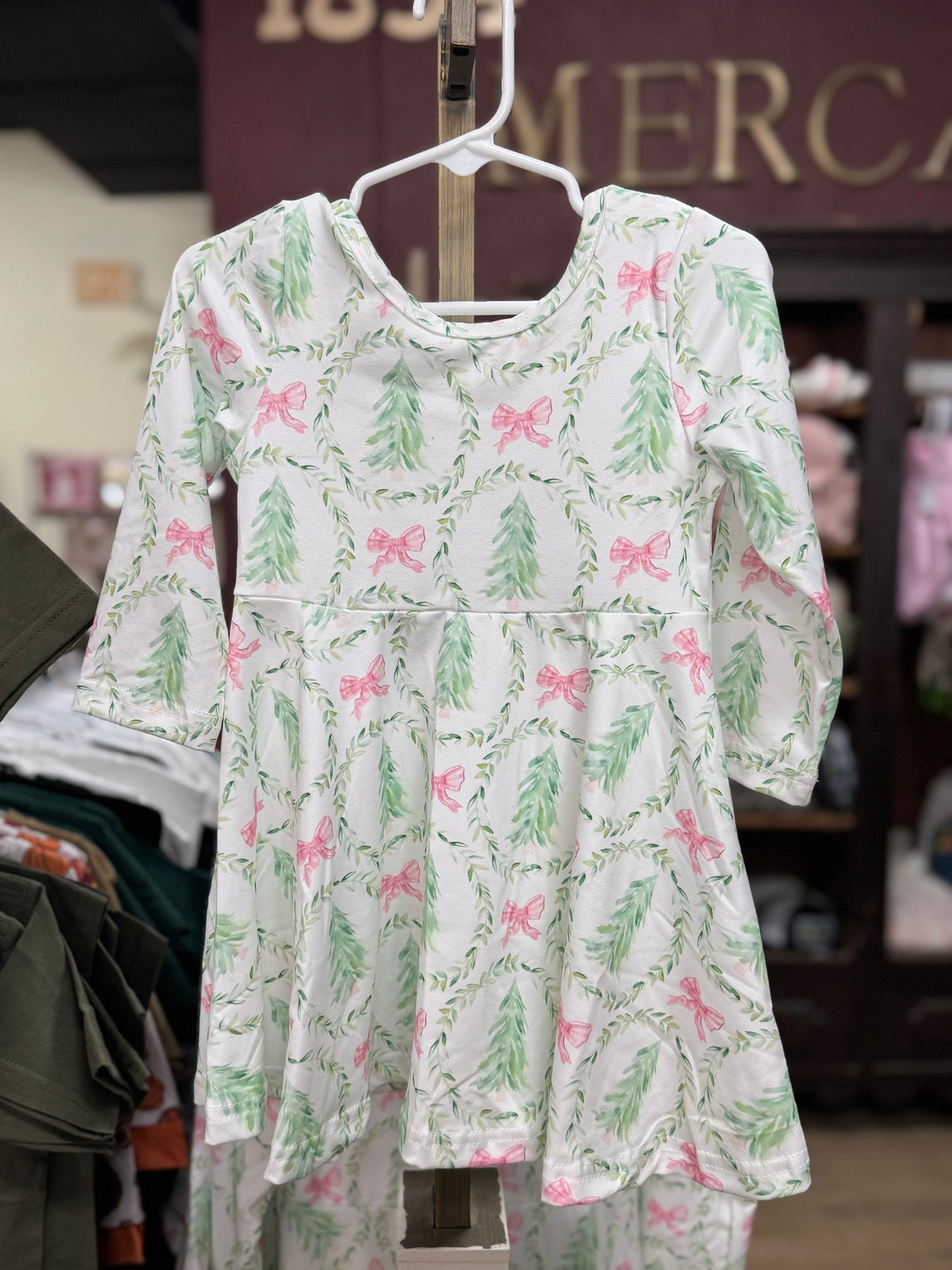 Festive Christmas Tree Dress