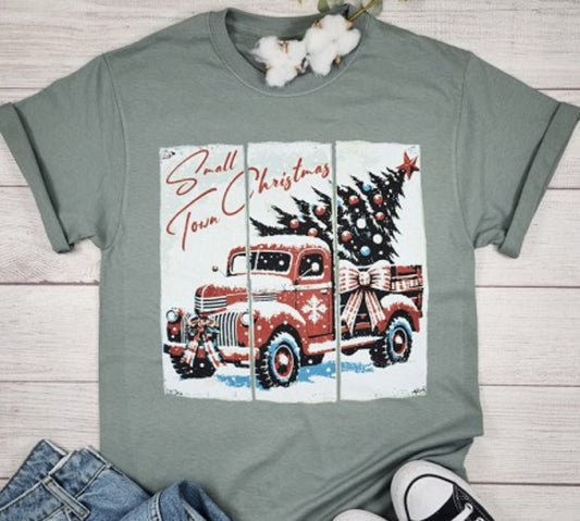 Small Town Christmas Tee