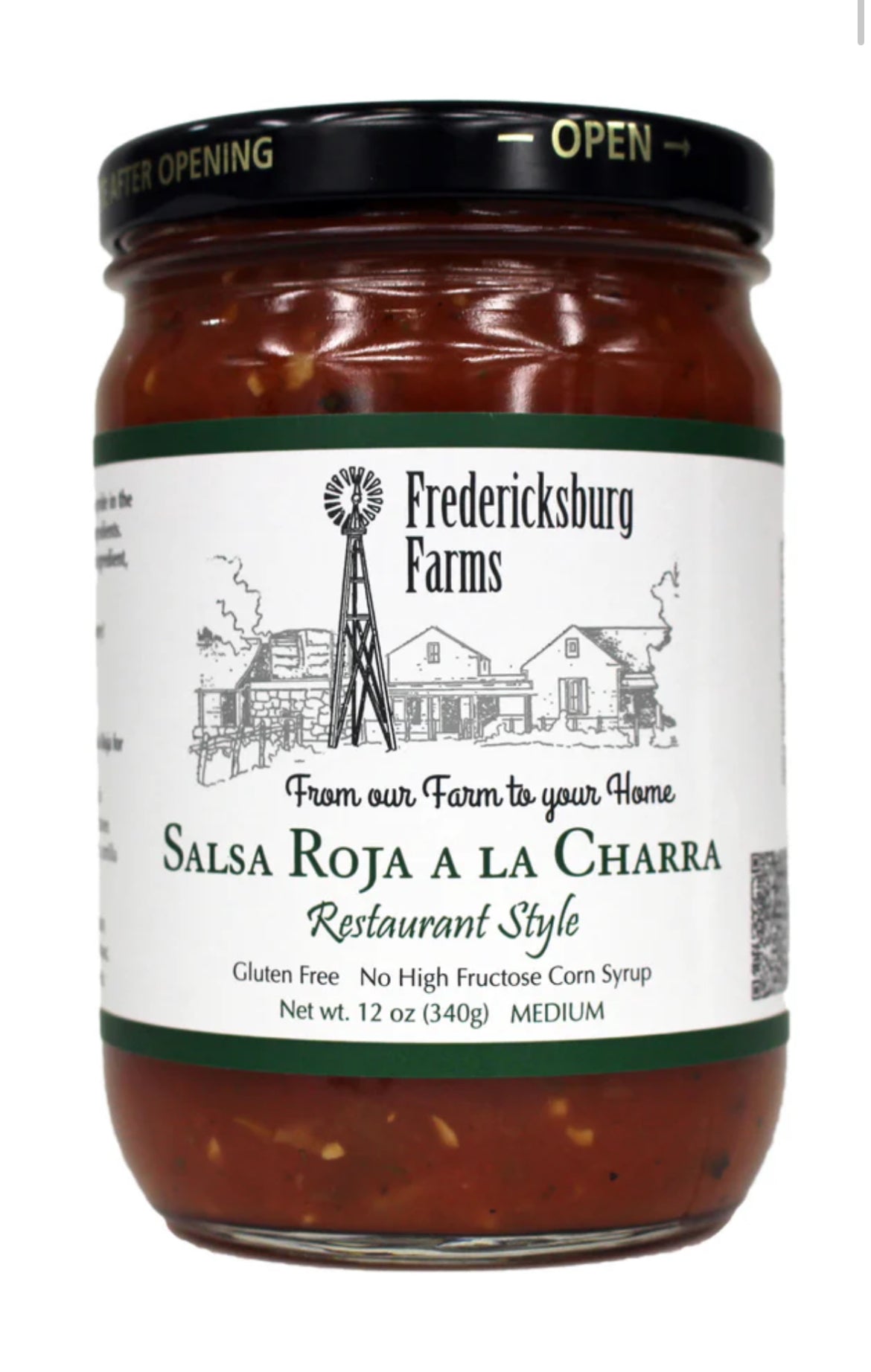 Fredricksburg Farms Salsa Roja A La Charra