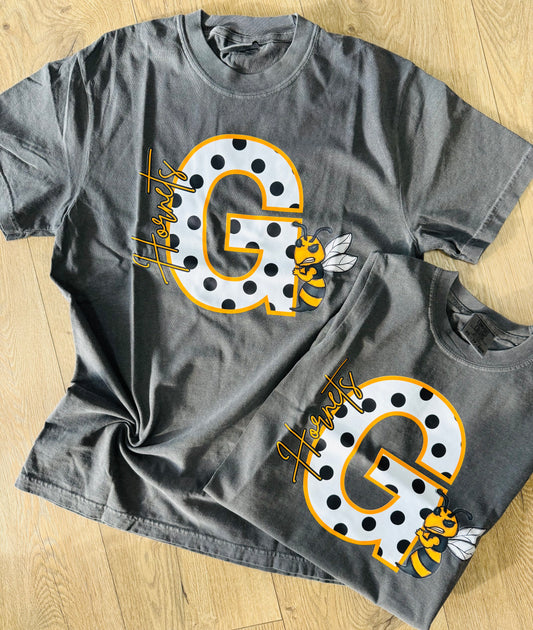 Gatesville Hornet Polka Dot Tee