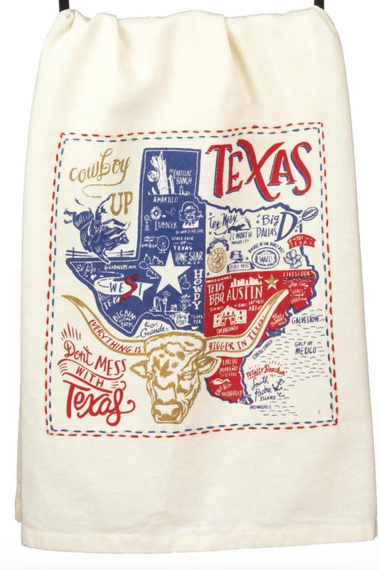 Texas Tea Towel