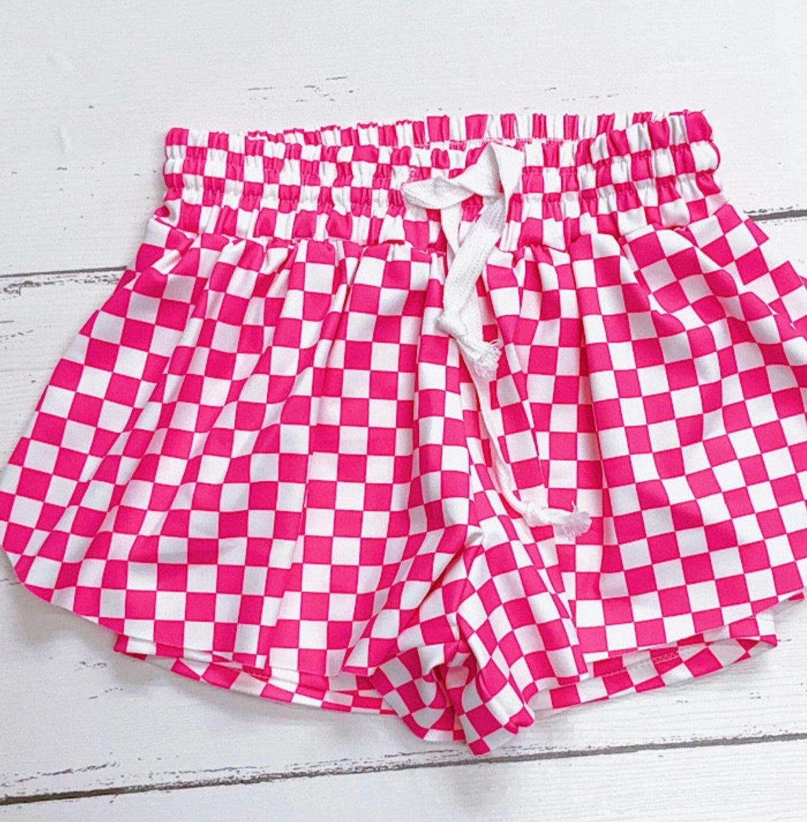Toddler Checkered Shorts