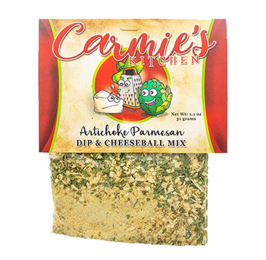 Carmie's Artichoke Parmesan Dip & Cheeseball mix