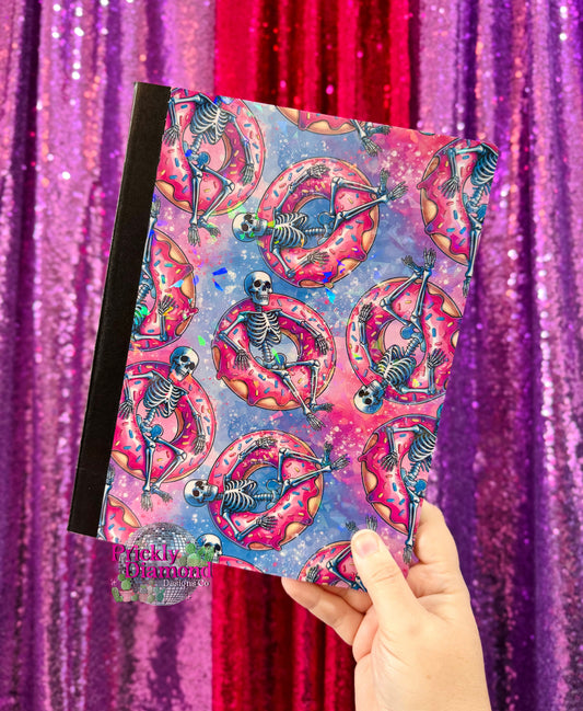 Donut & Skeleton Notebook