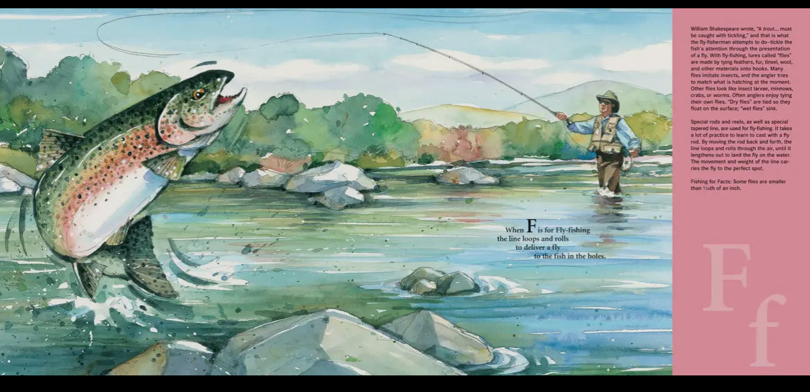 H is for Hook A Fishing Alphabet Children’s Book