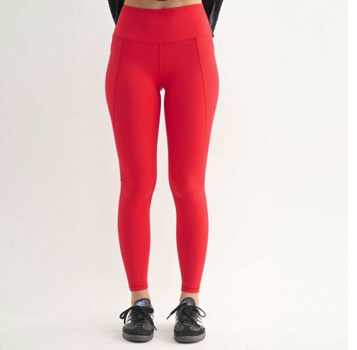 Cherry High Waist Athletic Leggings