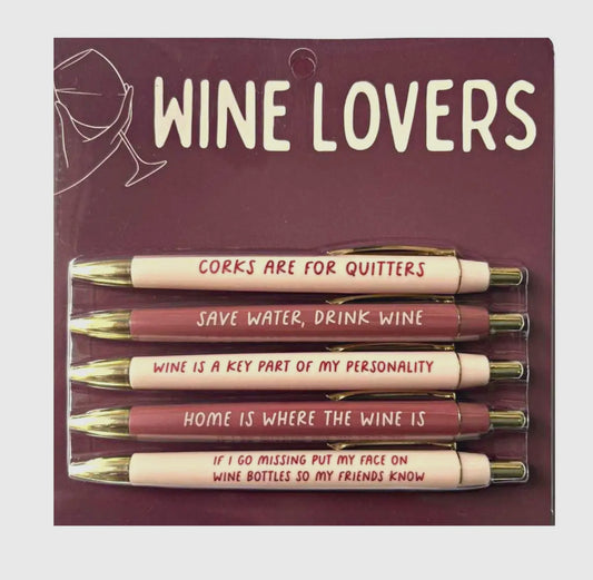 Wine Lovers pens