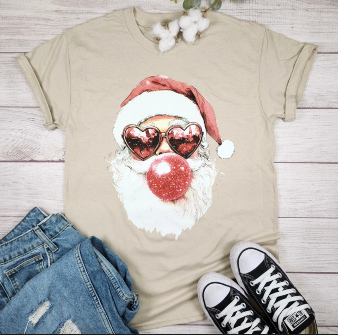 Santa Christmas Tee
