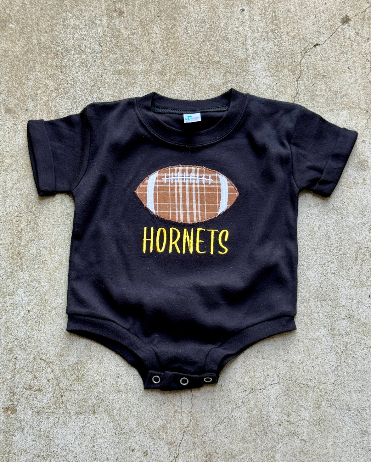 Hornet Football Bubble Onesie