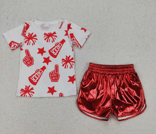 Youth Red Cheer Set