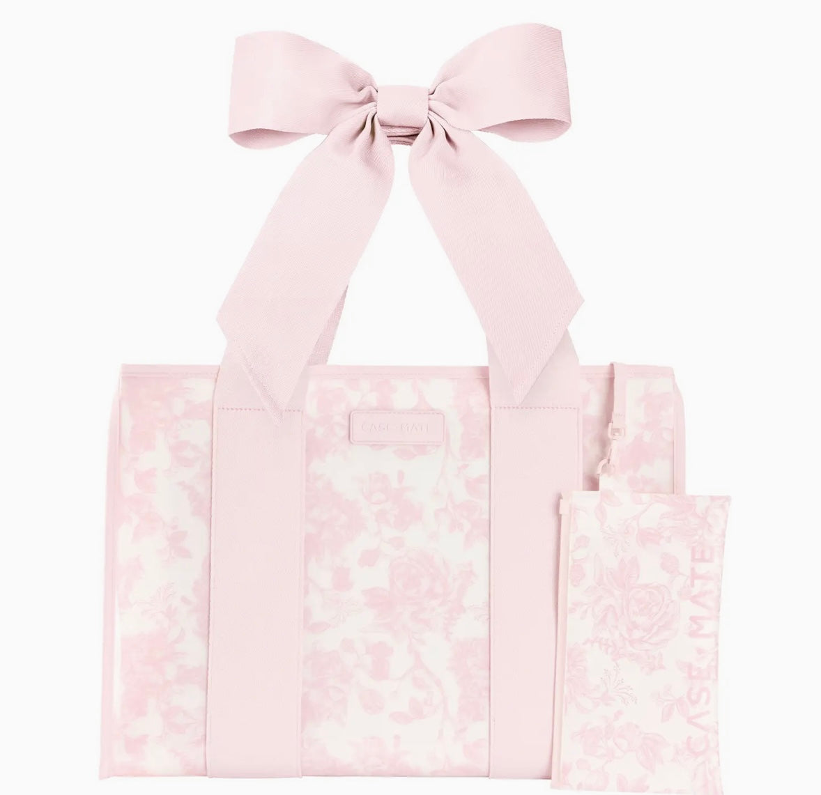 Case Mate Afternoon Rose Bow Jelly Tote Bag