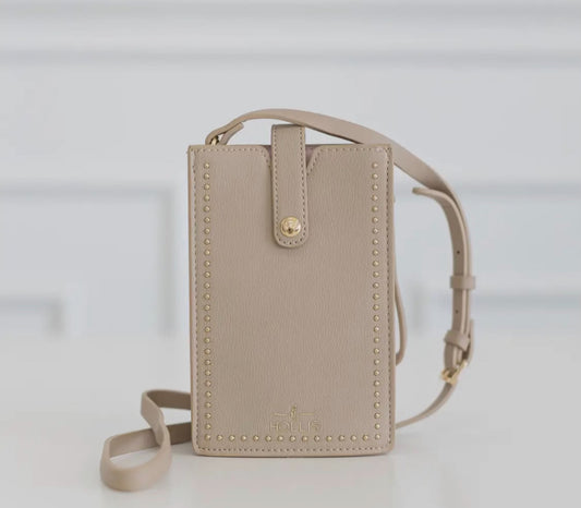Hollis Beige Call You Later Cross Body