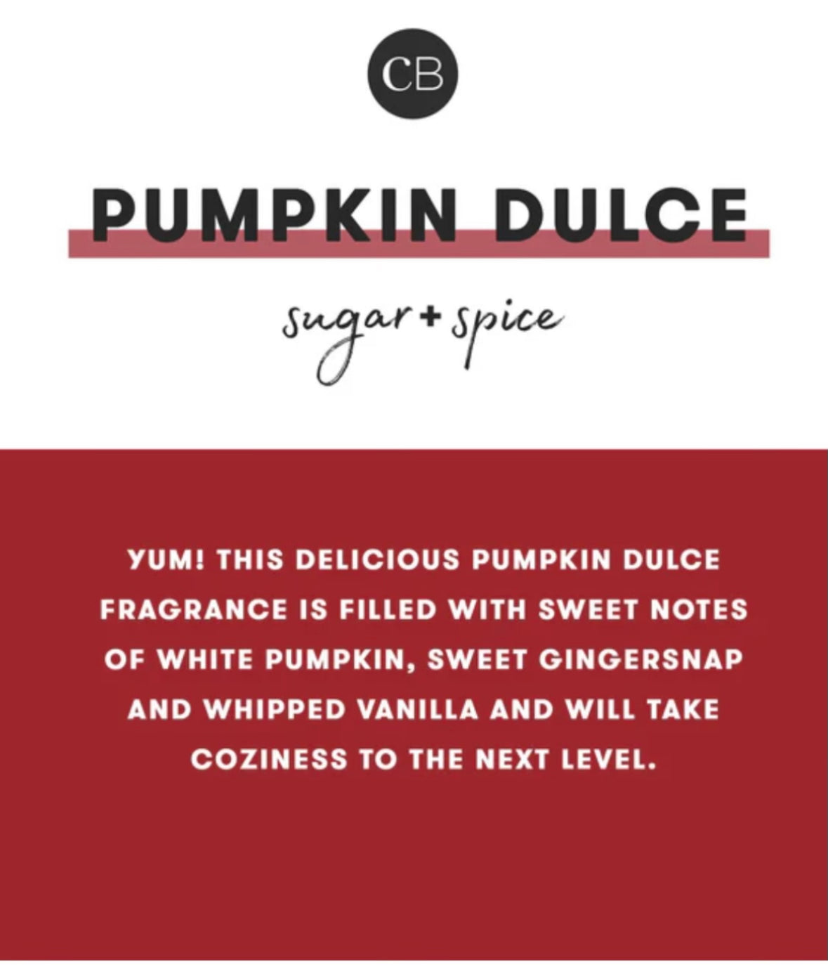 capri BLUE Pumpkin Dulce 8oz Candle