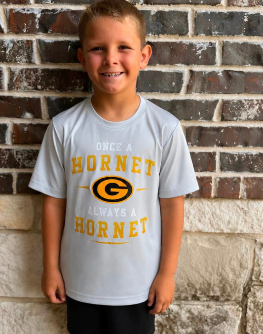 Youth Dri Fit Always a Hornet t-shirts