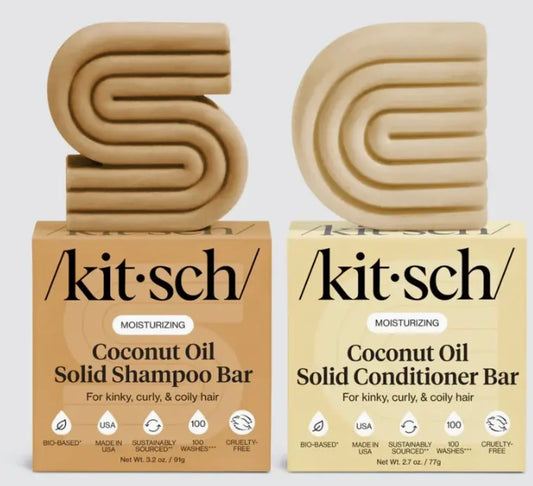 Kitsch Coconut Oil Solid Shampoo & Conditioner Bar